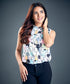Cat Printed Sleeveless Top